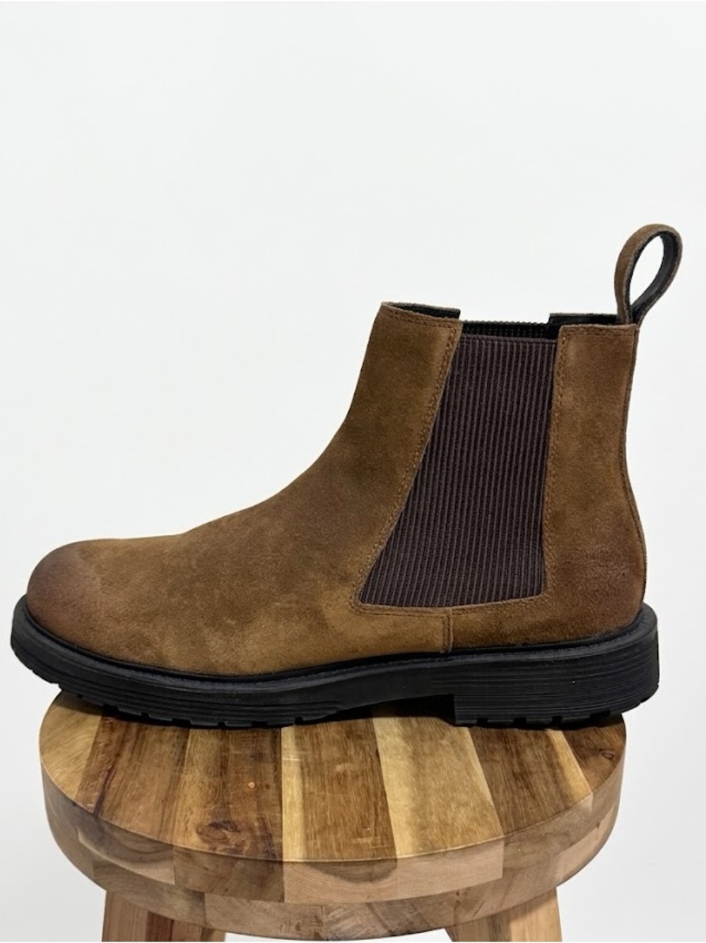 Diesel D-Alabhama LCH Brown Suede Chelsea Boots Men's Size 12 EU 45